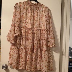 Storia Floral Tiered Dress